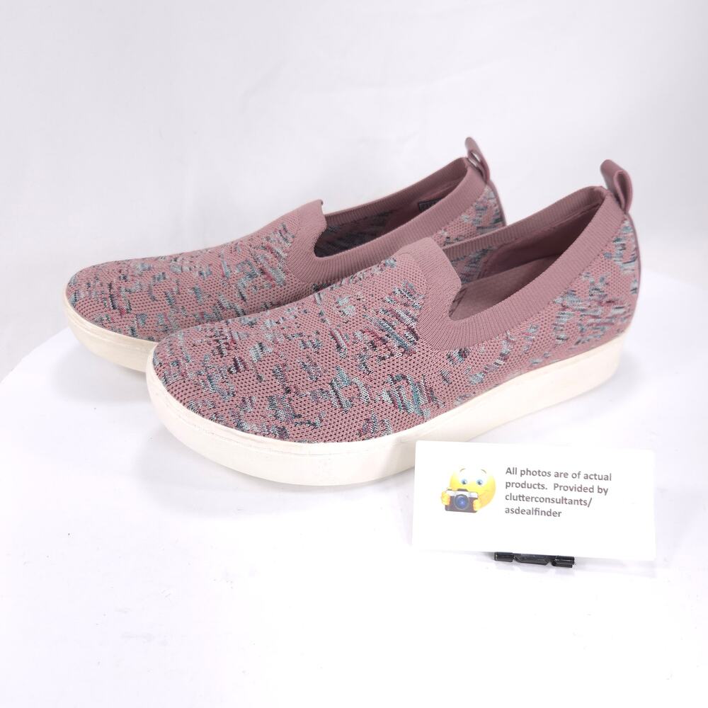 Skechers Arch Support Athletic Slip On Walking Shoe Womens Size 9 158404 Mauve